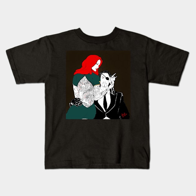 Majima x mayumi Kids T-Shirt by Ryuzato